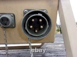 Military Surplus Generator Power Distribution Panel Box 60 Amp 3 Phase Us Army