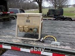 Military Surplus Generator Power Distribution Panel Box 60 Amp 3 Phase Us Army