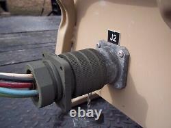 Military Surplus Generator Power Distribution Pigtail Cable Plug 60a Army-male