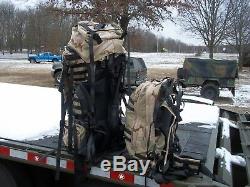 Military Surplus Gregory Backpack Set Assault +patrol Pack Hiking Camping Army