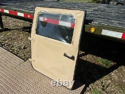 Military Surplus Hmmwv Driver Door Tan M998+handle Truck- Us- Damaged-army