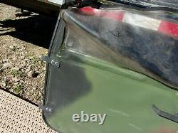 Military Surplus Hmmwv Driver Soft Door Camo M998 +handle Truck- Damaged- Army