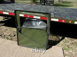 Military Surplus Hmmwv Driver Soft Door Camo M998 +handle Truck- Damaged- Army