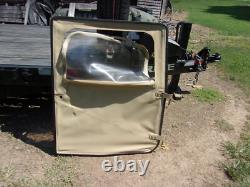 Military Surplus Hmmwv Passenger Door Tan M998 Truck Window Stitching Issue Army