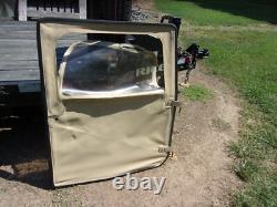 Military Surplus Hmmwv Passenger Door Tan M998 Truck Window Stitching Issue Army