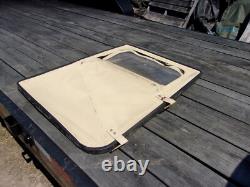 Military Surplus Hmmwv Passenger Door Tan M998 Truck Window Stitching Issue Army