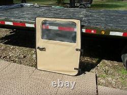 Military Surplus Hmmwv Passenger Door Tan M998+handle Truck- Us- Damaged-army