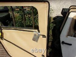 Military Surplus Hmmwv Soft Door Driver Rear Tan M998 Stitching Issue Army