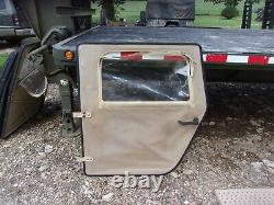 Military Surplus Hmmwv Soft Door Driver Rear Tan M998 Stitching Issue Us Army