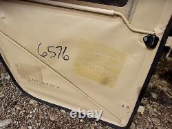 Military Surplus Hmmwv Soft Door Driver Rear Tan M998 Stitching Issue Us Army