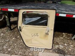 Military Surplus Hmmwv Soft Door Driver Rear Tan M998 Stitching Issue Us Army