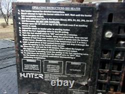 Military Surplus Hunter Heater Tent Stove -army-not Working -missing Parts