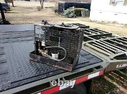 Military Surplus Hunter Heater Tent Stove -army-not Working -missing Parts