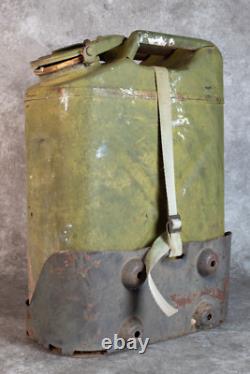 Military Surplus Jerry Can Holder Mount Bracket Truck+strap Us Army With Can