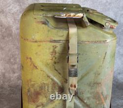 Military Surplus Jerry Can Holder Mount Bracket Truck+strap Us Army With Can