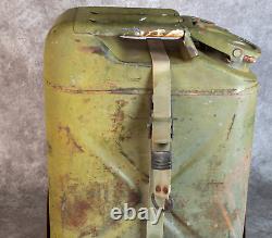 Military Surplus Jerry Can Holder Mount Bracket Truck+strap Us Army With Can