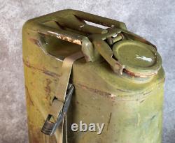 Military Surplus Jerry Can Holder Mount Bracket Truck+strap Us Army With Can