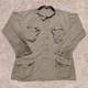 Military Surplus Jungle Fatigue Jacket Mens L Olive Green 1968 Ripstop Poplin