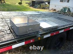 Military Surplus Kitchen M59 Field Range Pot With Griddle LID Mkt Trailer Army
