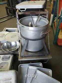 Military Surplus Kitchen M59 Field Range Stove Oven Pots Pans Army. No Burner