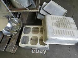 Military Surplus Kitchen M59 Field Range Stove Oven Pots Pans Army. No Burner