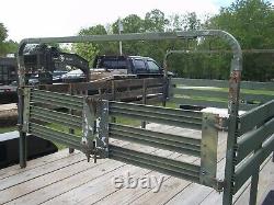 Military Surplus M101 Cargo Trailer Side Rails, And 2 Bows-short 3 Bows Us Army