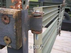 Military Surplus M101 Cargo Trailer Side Rails, And 2 Bows-short 3 Bows Us Army