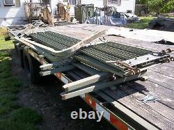 Military Surplus M101 Cargo Trailer Side Rails, And 2 Bows-short 3 Bows Us Army