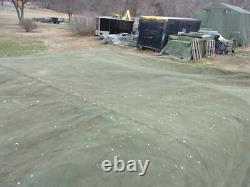 Military Surplus M101 Regular Canvas Cargo Trailer Cover Only -damaged Us Army