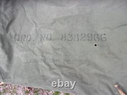 Military Surplus M101 Regular Canvas Cargo Trailer Cover Only -damaged Us Army