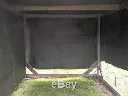 Military Surplus M105 Cargo Trailer Cover Green Truck Us Army 9 Ft Long Army