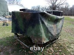 Military Surplus M1101 1102 Cargo Trailer Cover 12470989-1 Truck Camo Us Army