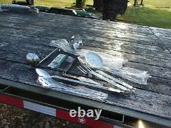 Military Surplus M59 Range Mobile Field Kitchen Utensil Set Forks Spoons. Army