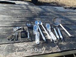 Military Surplus M59 Range Mobile Field Kitchen Utensil Set Forks Spoons. Army