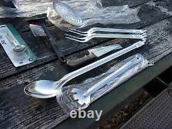 Military Surplus M59 Range Mobile Field Kitchen Utensil Set Forks Spoons. Army