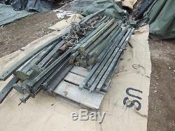 Military Surplus Magnesium Maintenance Tent Frame Parts Not Complete Army