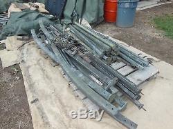 Military Surplus Magnesium Maintenance Tent Frame Parts Not Complete Army