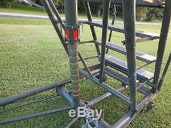 Military Surplus Maintenance Deer Stand Portable Steps Stairs Army Us
