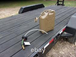 Military Surplus Mbu Burner Aux Fuel Can Re-fuel Setup Scepter Mkt Kitchen Army