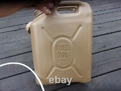 Military Surplus Mbu Burner Aux Fuel Can Re-fuel Setup Scepter Mkt Kitchen Army