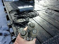 Military Surplus Mbu Burner Cable Set+power Unit 6 Burners -field Kitchen Army