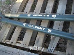 Military Surplus Medium Tow Bar With 3/4 -or- One Inch Feet Truck Trailer Army