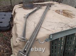Military Surplus Mgpts Temper Tent Vestibule 3-3 Section Frames Poles Arch Army