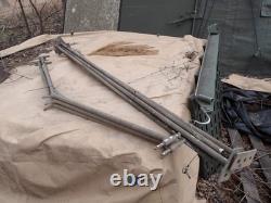 Military Surplus Mgpts Temper Tent Vestibule 3-3 Section Frames Poles Arch Army