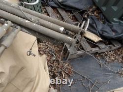 Military Surplus Mgpts Temper Tent Vestibule 3-3 Section Frames Poles Arch Army
