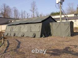 Military Surplus Mgpts Temper Tent Vestibule 3-3 Section Frames Poles Arch Army