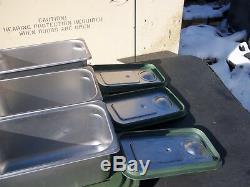 Military Surplus Military Kitchen Cambro Food Container Polarware Pans Us Army