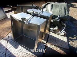 Military Surplus Mkt Field Kitchen Sink For 3 Piece Sanitation System Us Army