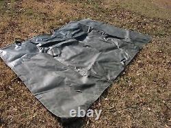 Military Surplus Mkt Field Kitchen Traler Front Travel Cover- Damaged- Mkt Army