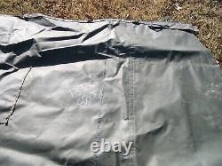 Military Surplus Mkt Field Kitchen Traler Front Travel Cover- Damaged- Mkt Army